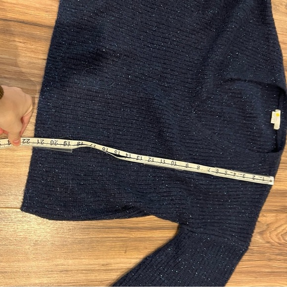 NWOT BODEN Sparkle Ribbed Fluffy Jumper Sweater - Picture 6 of 9